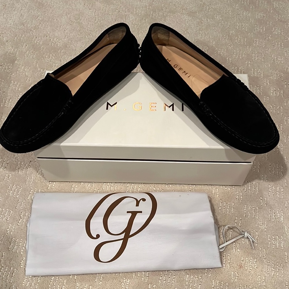 M. GEMI Suede Moccasins